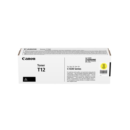 Canon Toner T12 оригинална тонер касета (жълт)