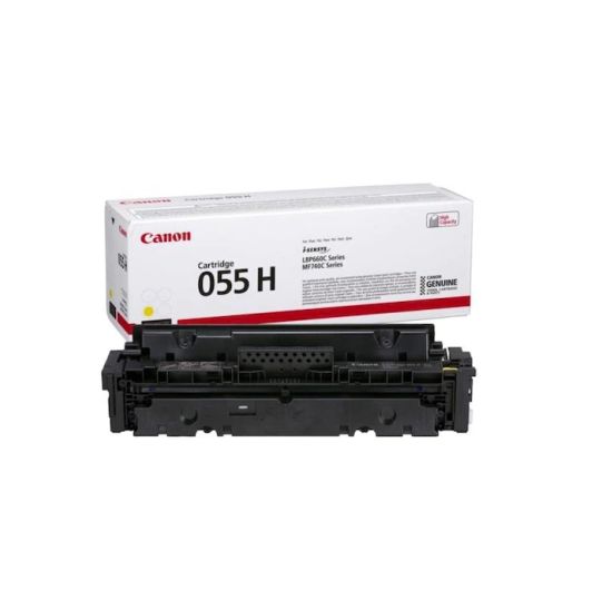 Canon Cartridge 055H оригинална тонер касета (жълт)