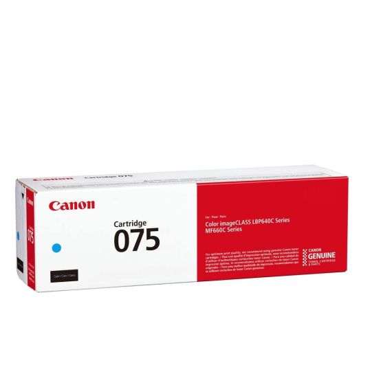 Canon Cartridge 075 оригинална тонер касета (циан)