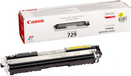 Canon Cartridge 729 оригинална тонер касета (жълта)