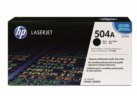 HP CE250A оригинална тонер касета (черна)