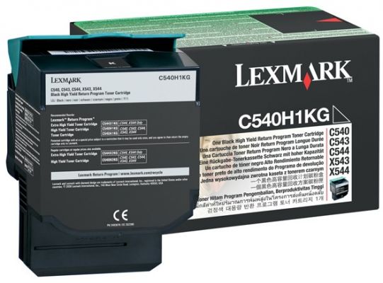 Lexmark 0C540H1KG оригинална тонер касета (черна)