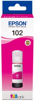 Epson 102 EcoTank Оригинално мастило (магента)