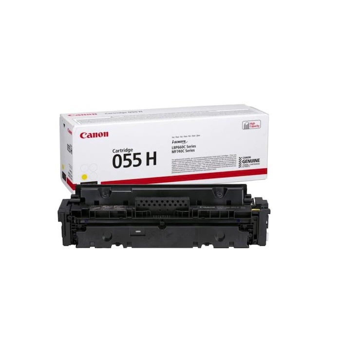 Canon Cartridge 055H оригинална тонер касета (жълт)