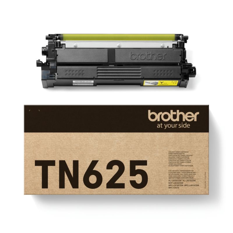Brother TN-625Y оригинална тонер касета (жълт)