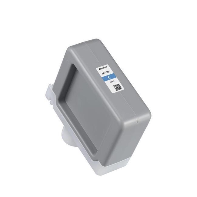 Canon PFI-110 Pigment Cyan оригинална мастилена касета (циан)
