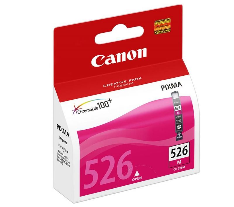 Canon CLI-526M Оригинална мастилена касета (магента)