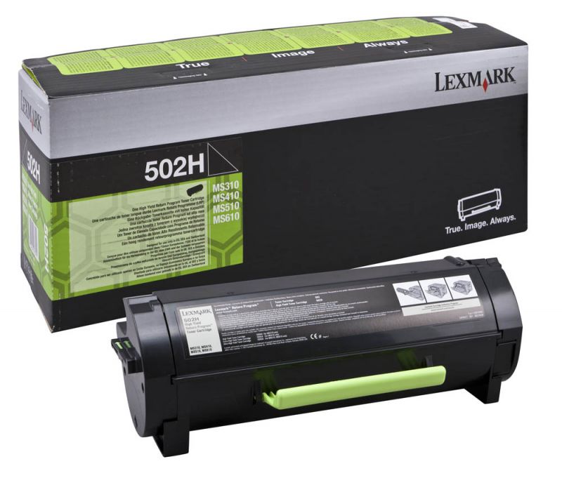 Lexmark 50F2H00 оригинална тонер касета (черна)