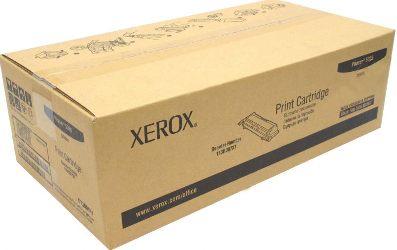 Xerox 113R00737 Оригинална Тонер касета (черна)