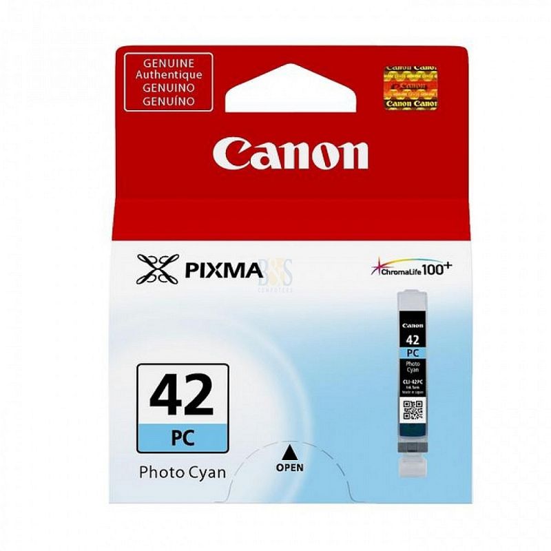 Canon CLI-42 PC Оригинална мастилена касета (фото циан)