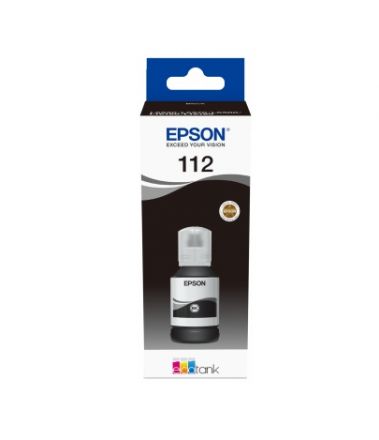 Epson 112 EcoTank Оригинално мастило (черен)