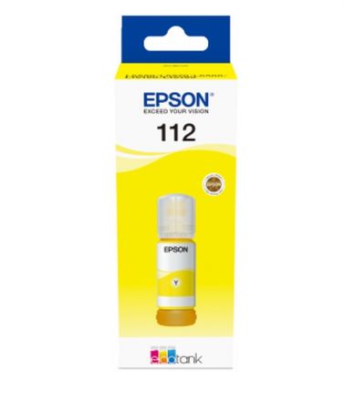 Epson 112 EcoTank Оригинално мастило (жълт)