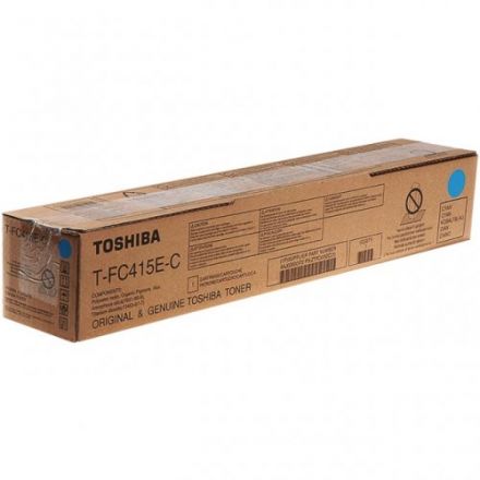 Toshiba T-FC415EC Оригинална тонер касета (циан)