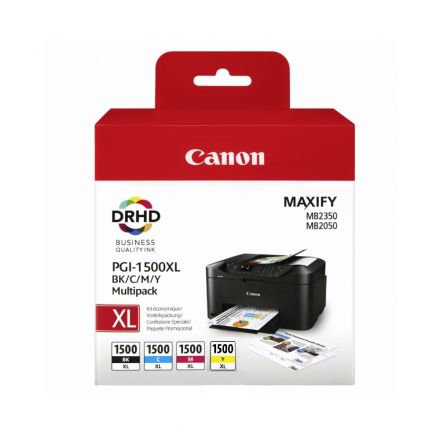 Canon Multi Pack PGI-1500XL BK/C/M/Y  оригинални мастилени касети