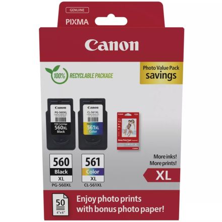 Canon PG-560XL / CL-561XL PVP оригинални мастилени глави