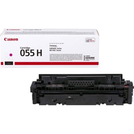 Canon Cartridge 055H оригинална тонер касета (магента)