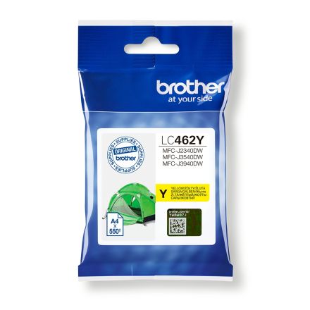 Brother LC462Y Оригинална мастилена касета (жълт)