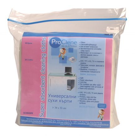 ProClene Сухи кърпи за почистване SCH025