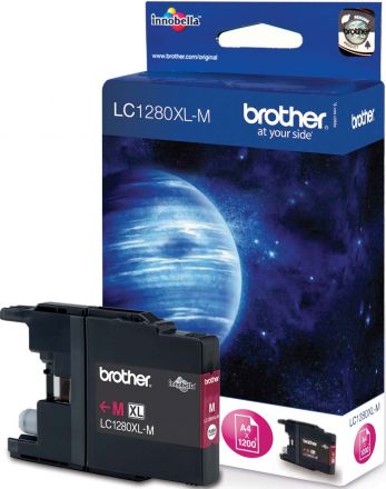 Brother LC1280XL-MA Оригинална мастилена касета (магента)