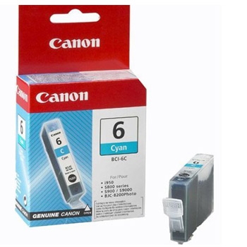 Canon BCI-6C Оригинална мастилена касета (циан)