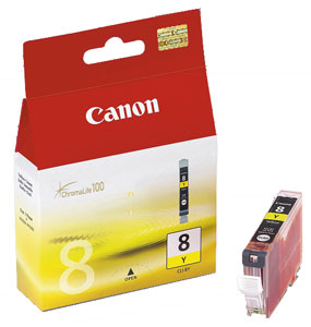 Canon CLI-8Y Оригинална мастилена касета (жълта)