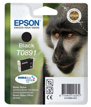 Epson T0891 Оригинална мастилена касета (черна)