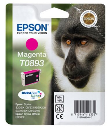 Epson T0893 Оригинална мастилена касета (магента)