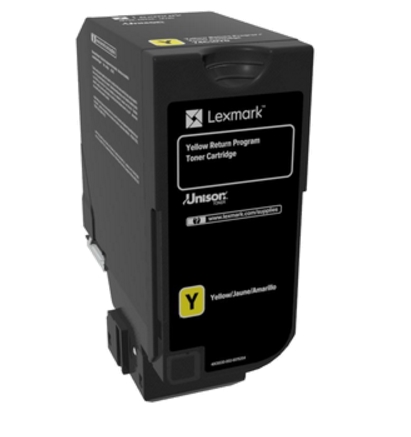 Lexmark 74C20Y0 оригинална тонер касета (жълт)