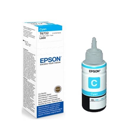 Epson T6732 Оригинално мастило (циан)